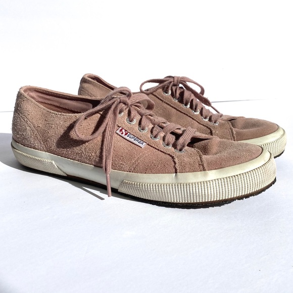 superga suede trainers